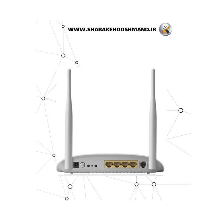 مودم-روتر ADSL2+ Wireless N300 برند TP-Link مدل TD-W8961N - Image 2