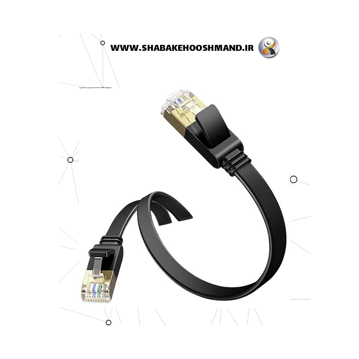 کابل شبکه Flat Ethernet CAT7 یوگرین مدل Ugreen NW106-11261 2m