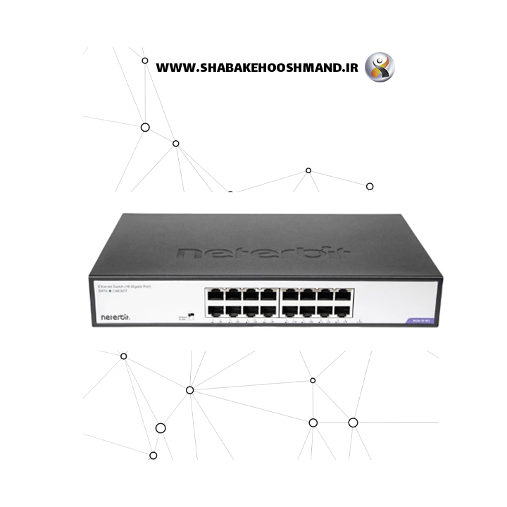 سوییچ 16 پورت نتربیت مدل NGS-1016D