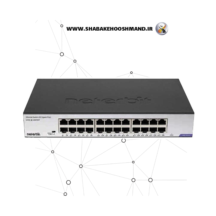 سوییچ 24 پورت نتربیت مدل NGS-1024D