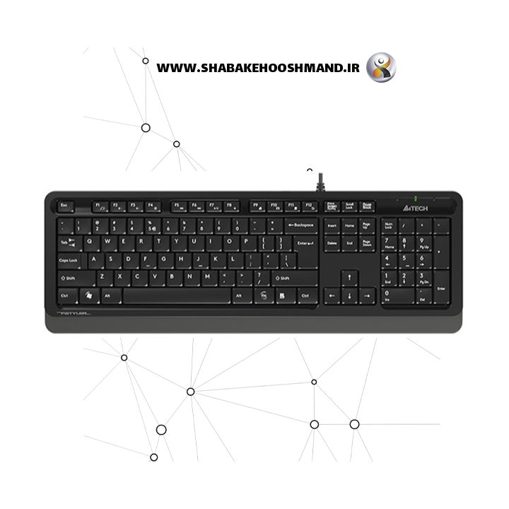 کیبورد ای فورتک مدل FSTYLER-FK10