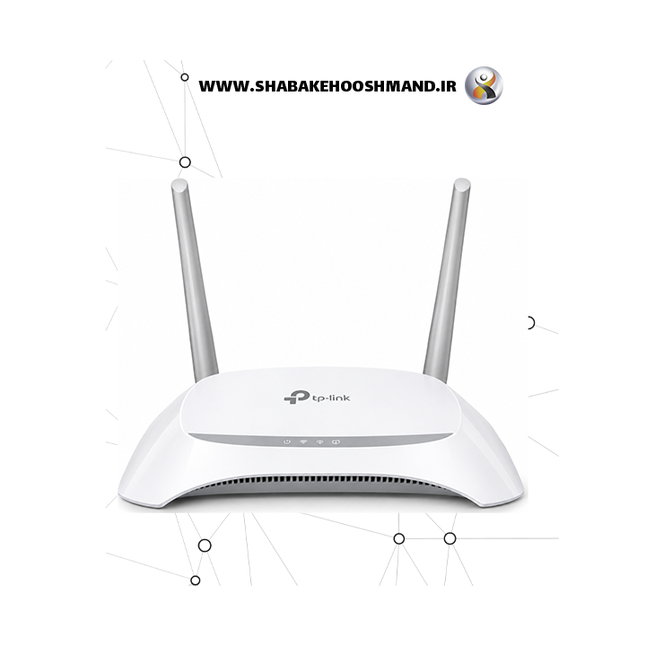 روتر بیسیم 300Mbps تی پی-لینک مدل TL-WR840N