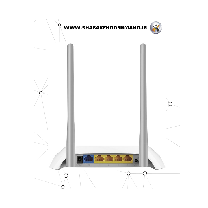 روتر بیسیم 300Mbps تی پی-لینک مدل TL-WR840N - Image 2